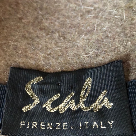 Rare hat fedora Scala from Italy made in Italy wool felt NEW - Picture 4 of 7